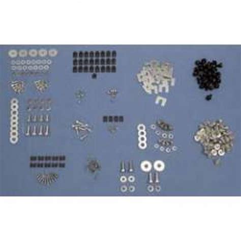 1955 chevy bel air front end sheet metal fastener kit|1955 Chevy front end fasteners.